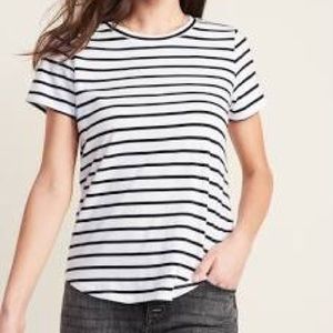 Black & White Striped tee-shirt
